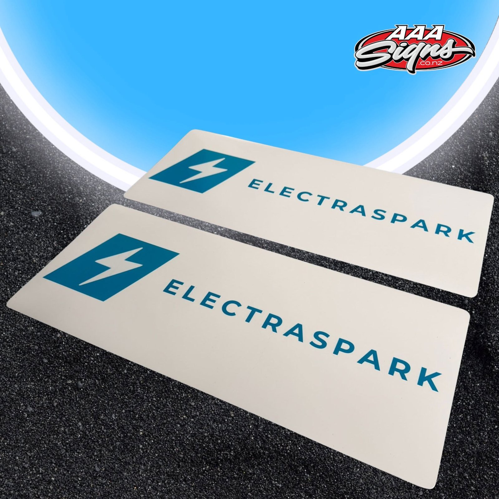 Removable magnetic vehicle signage by AAA Signs